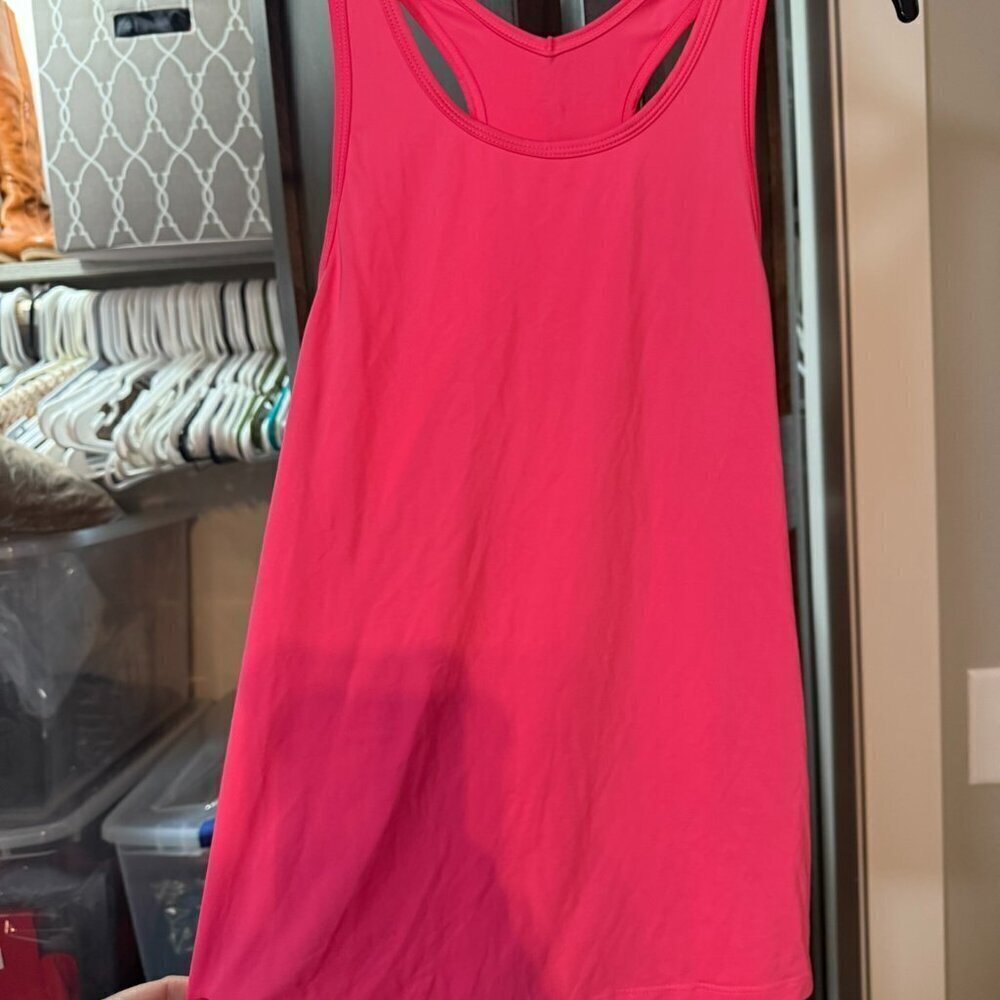 Zyia tank top - hot pink color